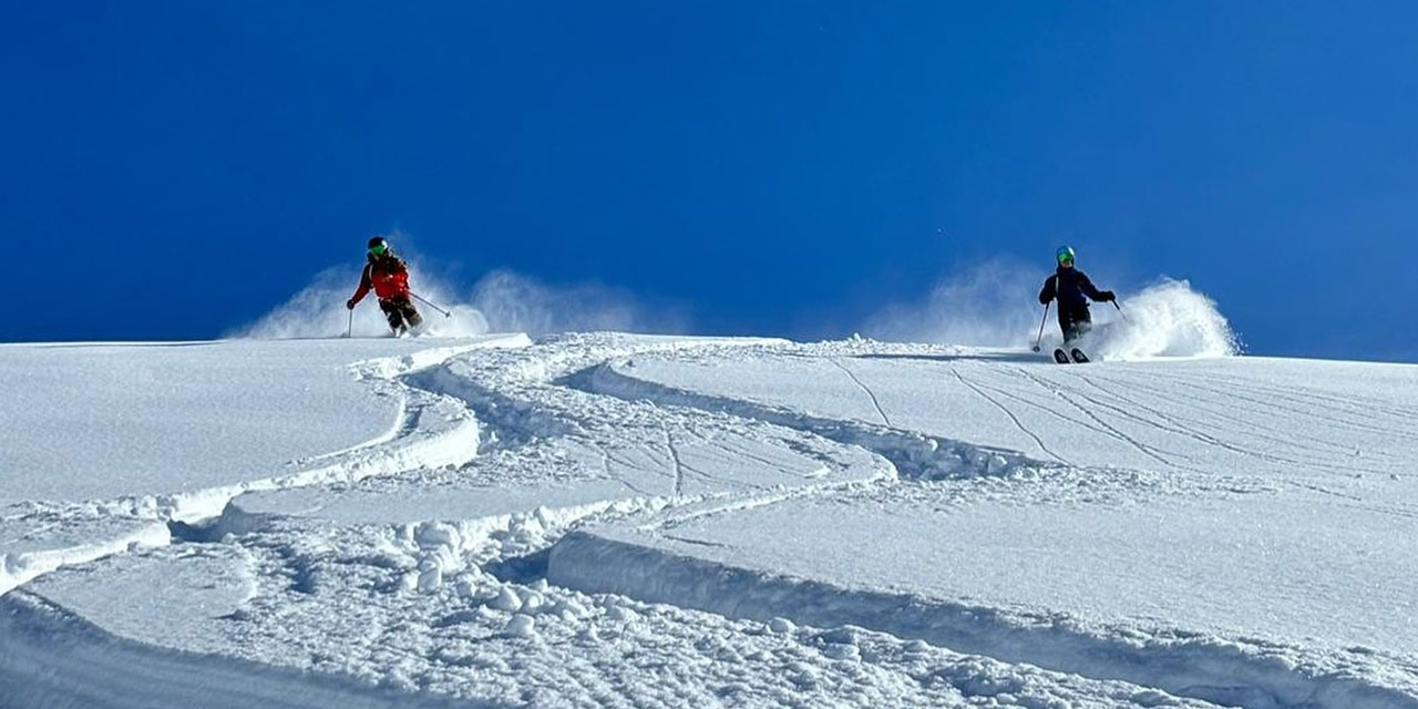 Kaçkar Dağları'nda "heliski" heyecanı devam ediyor