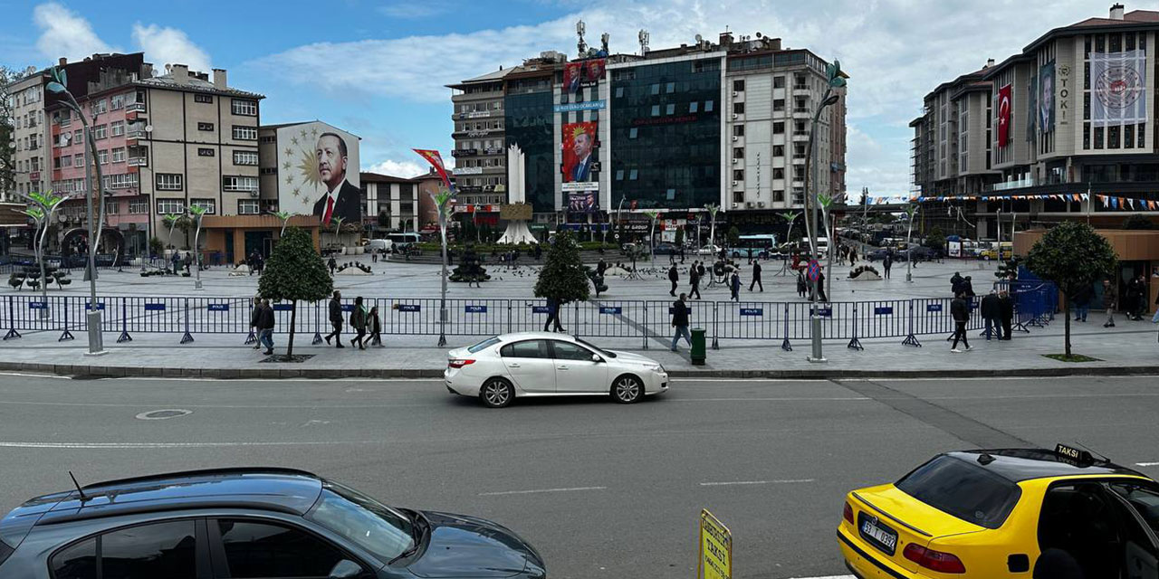 Rize’de Cumhurbaşkanı Erdoğan Hazırlığı