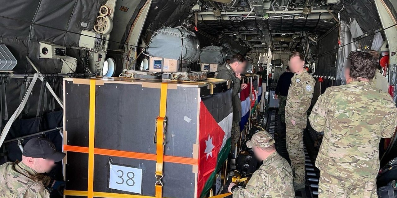 Hollanda Ve Ürdün, Gazze’ye Havadan Yardım Sağladı