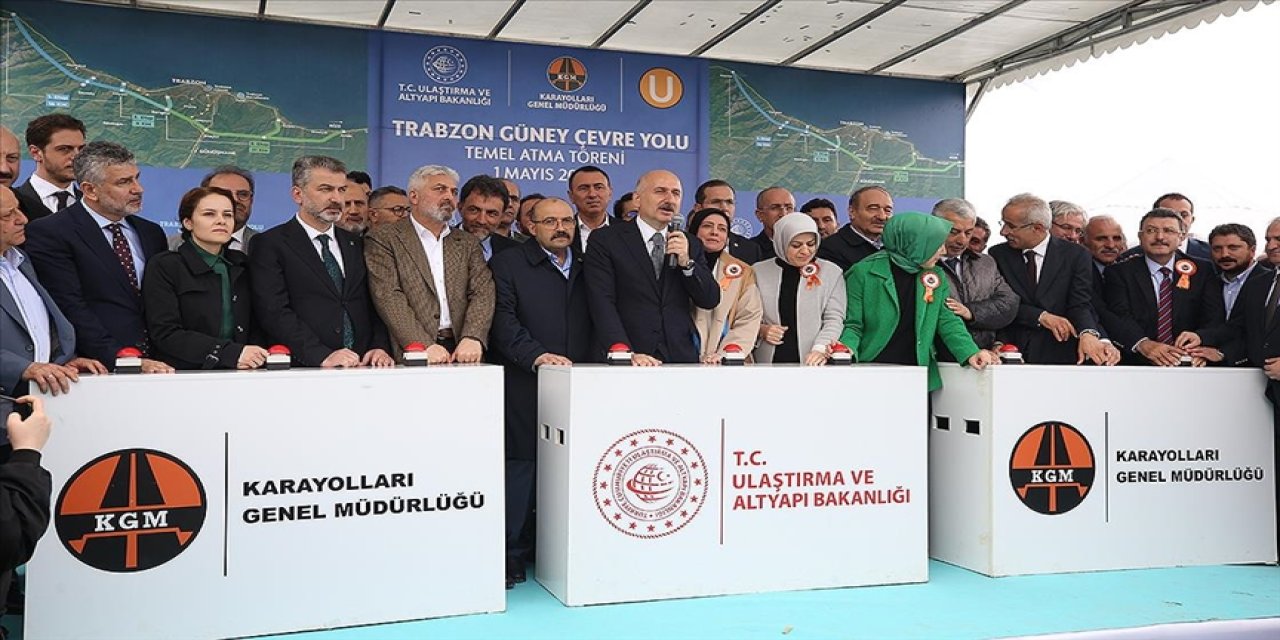 Bakan Karaismailoğlu: Trabzon Güney Çevre Yolu projesi ile şehir içi ve transit trafik birbirinden ayrılacak