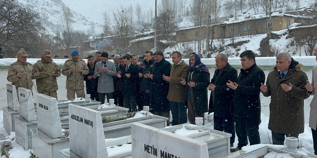 Van'daki Çığ Faciasının Şehitleri Anıldı