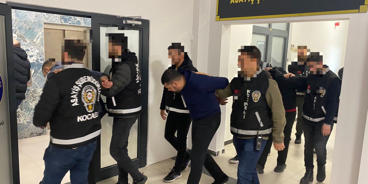 Polisin Takibindeki Hırsızlık Çetesi Suçüstü Yakalandı
