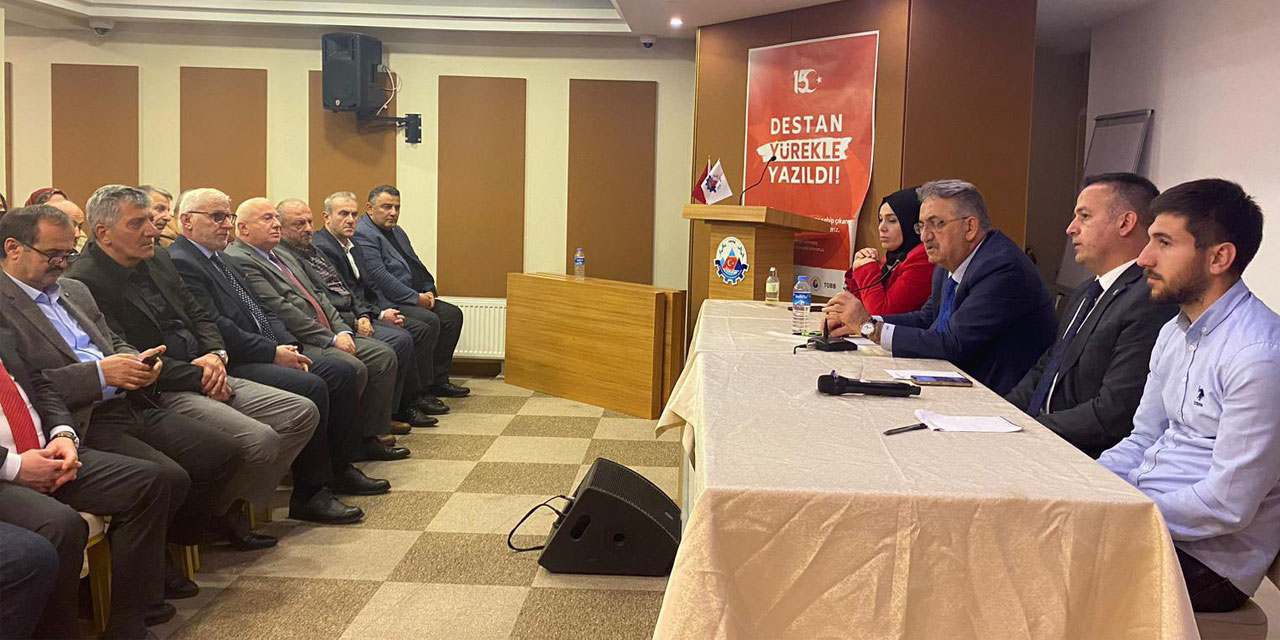 AK Parti Genel Başkan Yardımcısı Yazıcı, Rize'de konuştu