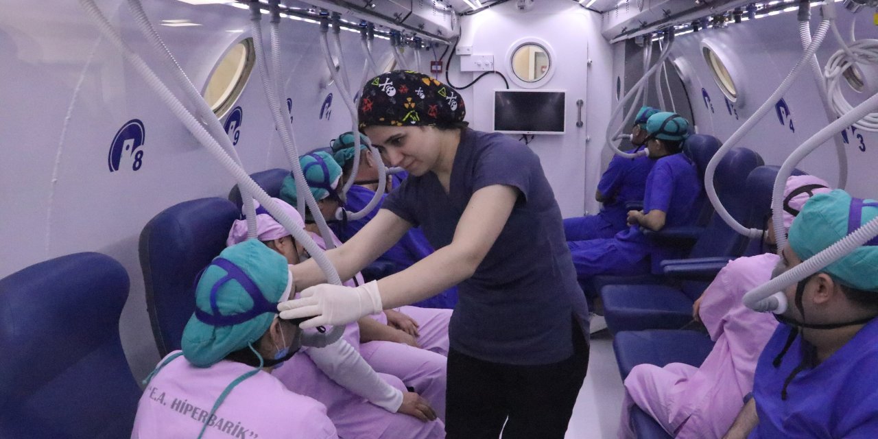 Diyarbakır’da 'Hiberbarik Oksijen Tedavisi' İle 62 Depremzedenin Uzvu Kesilmekten Kurtuldu