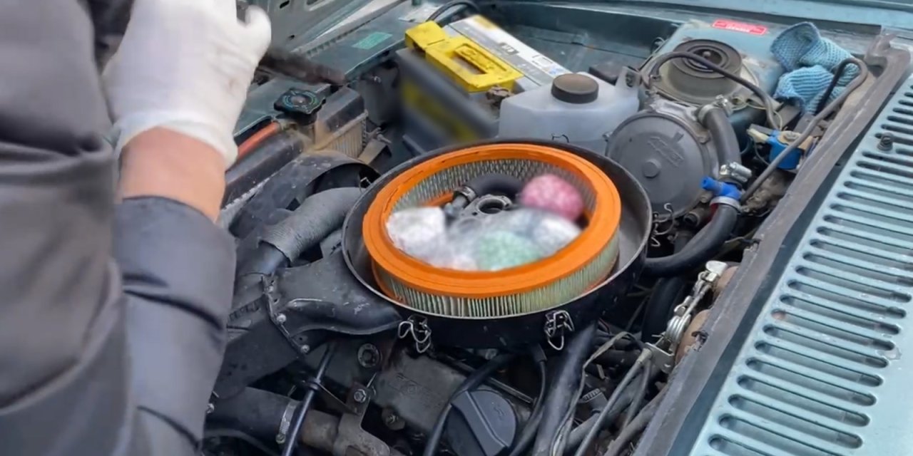 Konya'da Otomobilin Hava Filtresinde Uyuşturucu Ele Geçirildi; Evli Çift Gözaltında