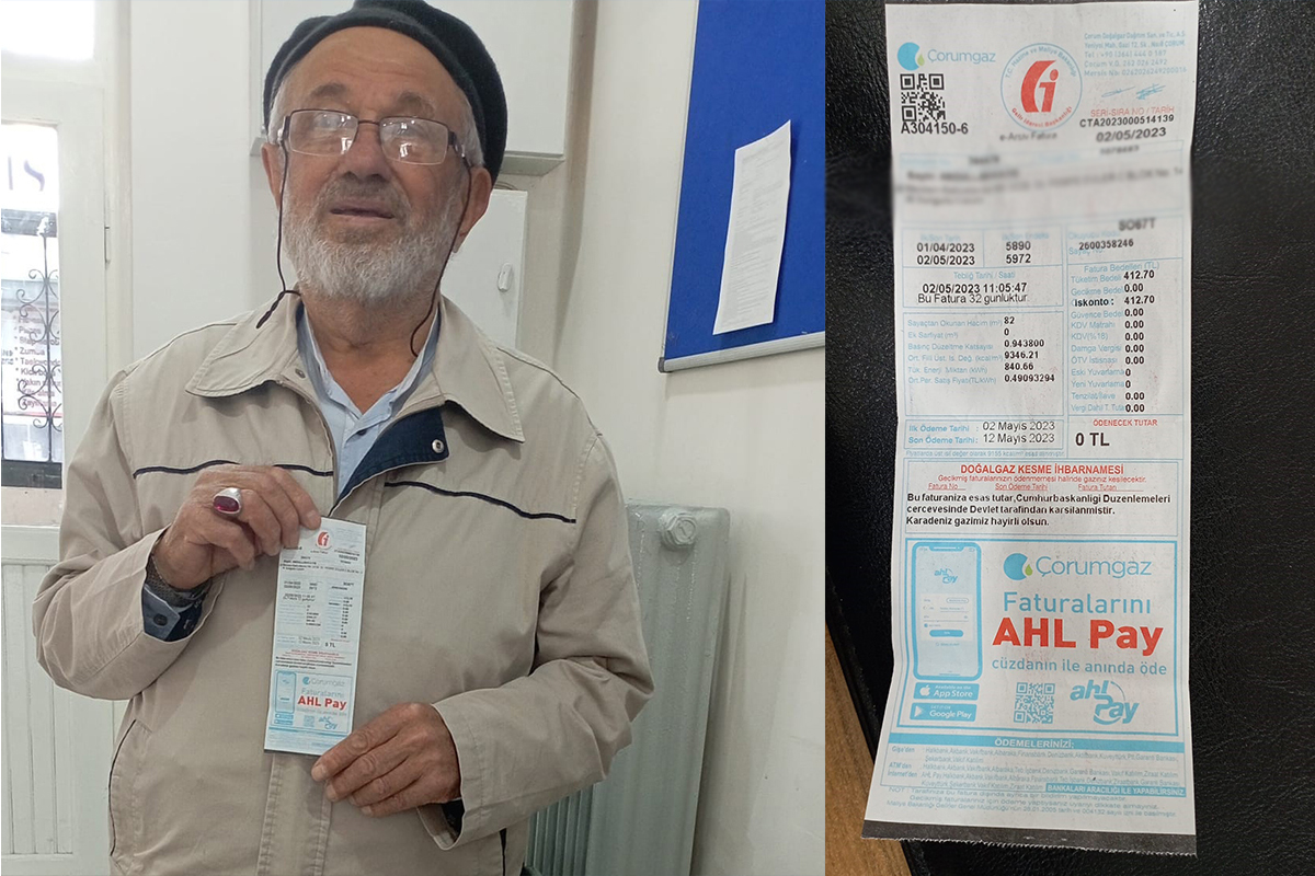 Doğalgaz faturaları '0' TL gelmeye başladı