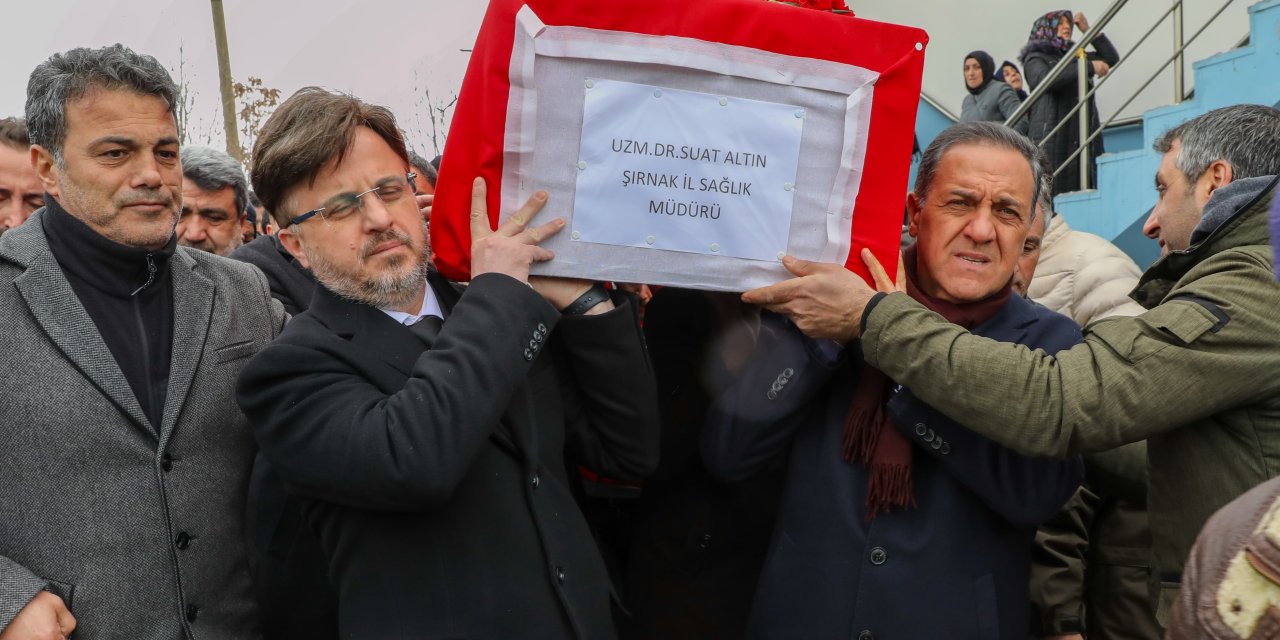 Kalp Krizinden Yaşamını Yitiren Şırnak İl Sağlık Müdürü Toprağa Verildi