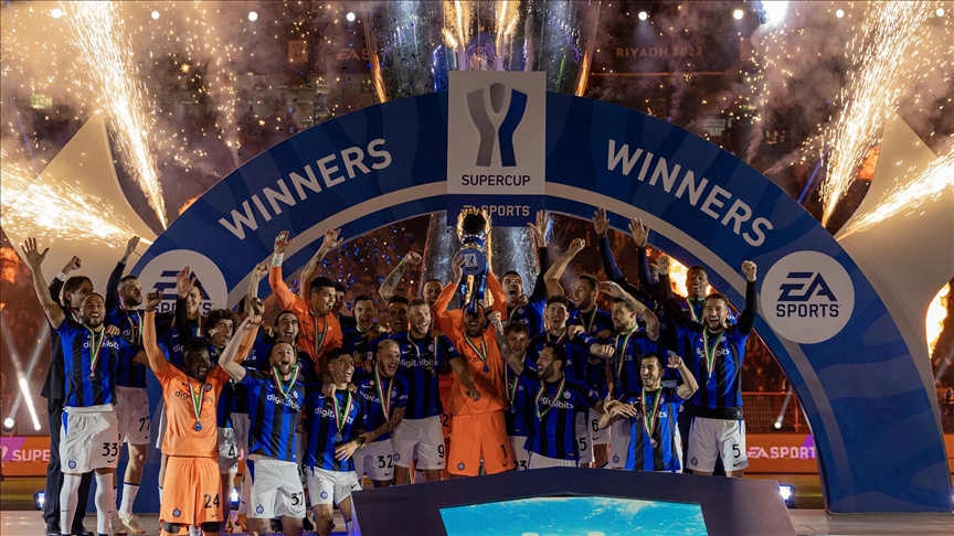 İtalya Süper Kupası'nın sahibi Inter oldu
