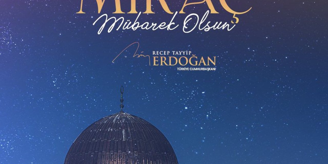 Cumhurbaşkanı Erdoğan'dan, Kandil Mesajı