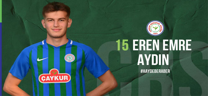 Çaykur Rizesporlu Eren Emre Aydın U19 Milli Takımı’nın Hazırlık Kampı Aday Kadrosuna Davet Edildi
