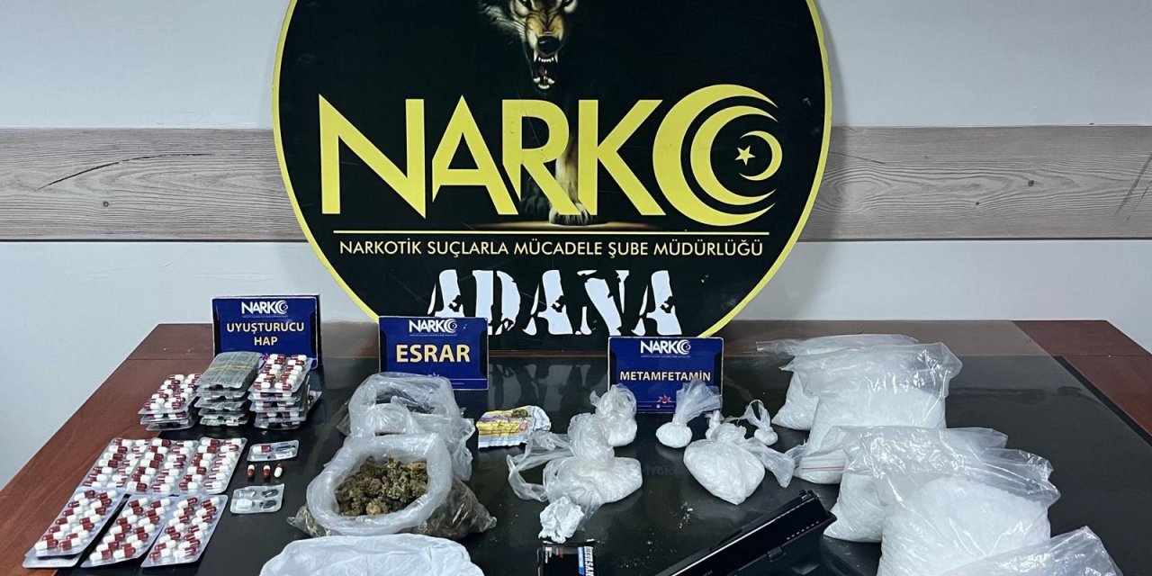 Adana'da Uyuşturucu Satışı Ve İmalatına 4 Tutuklama
