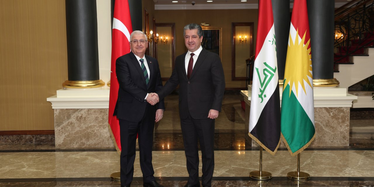 Bakan Güler, Ikby Başbakanı Mesrur Barzani İle Görüştü