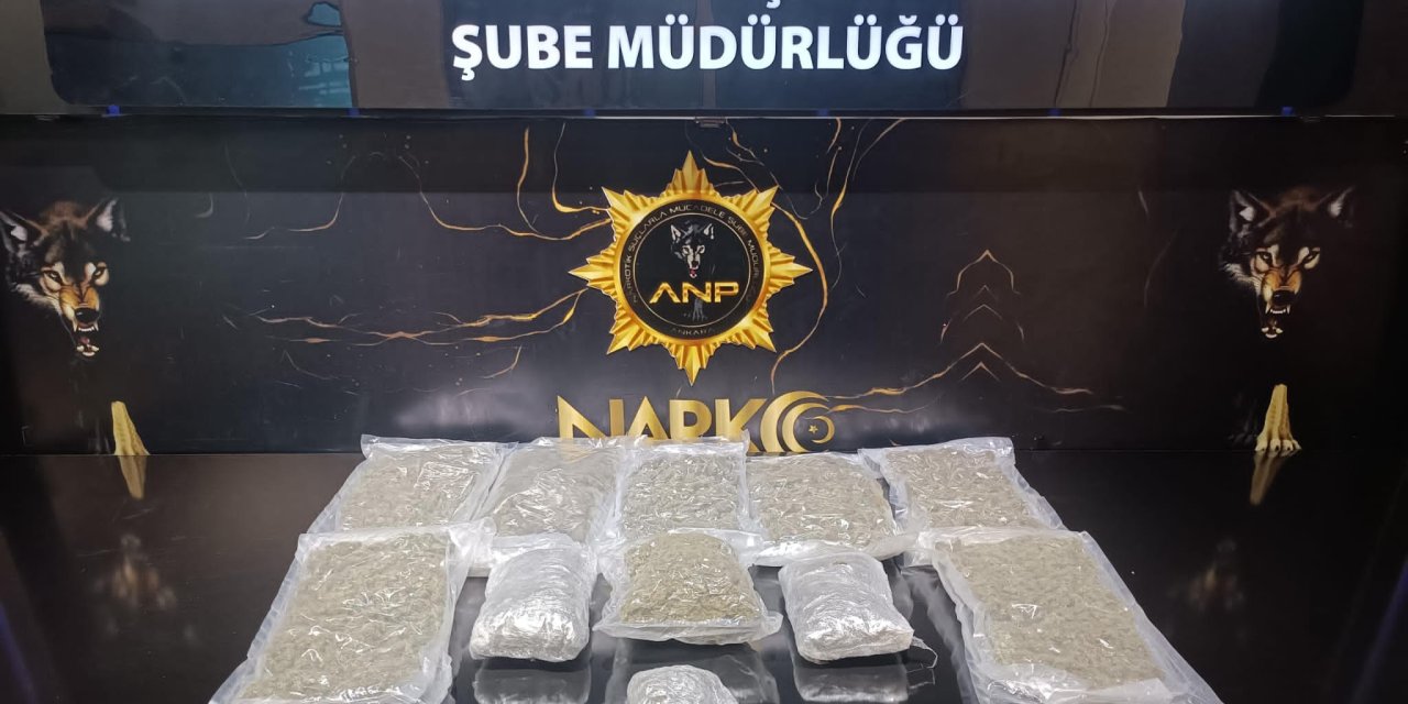 Ankara'da 5 Kilo Esrar Ele Geçirildi; 3 Gözaltı