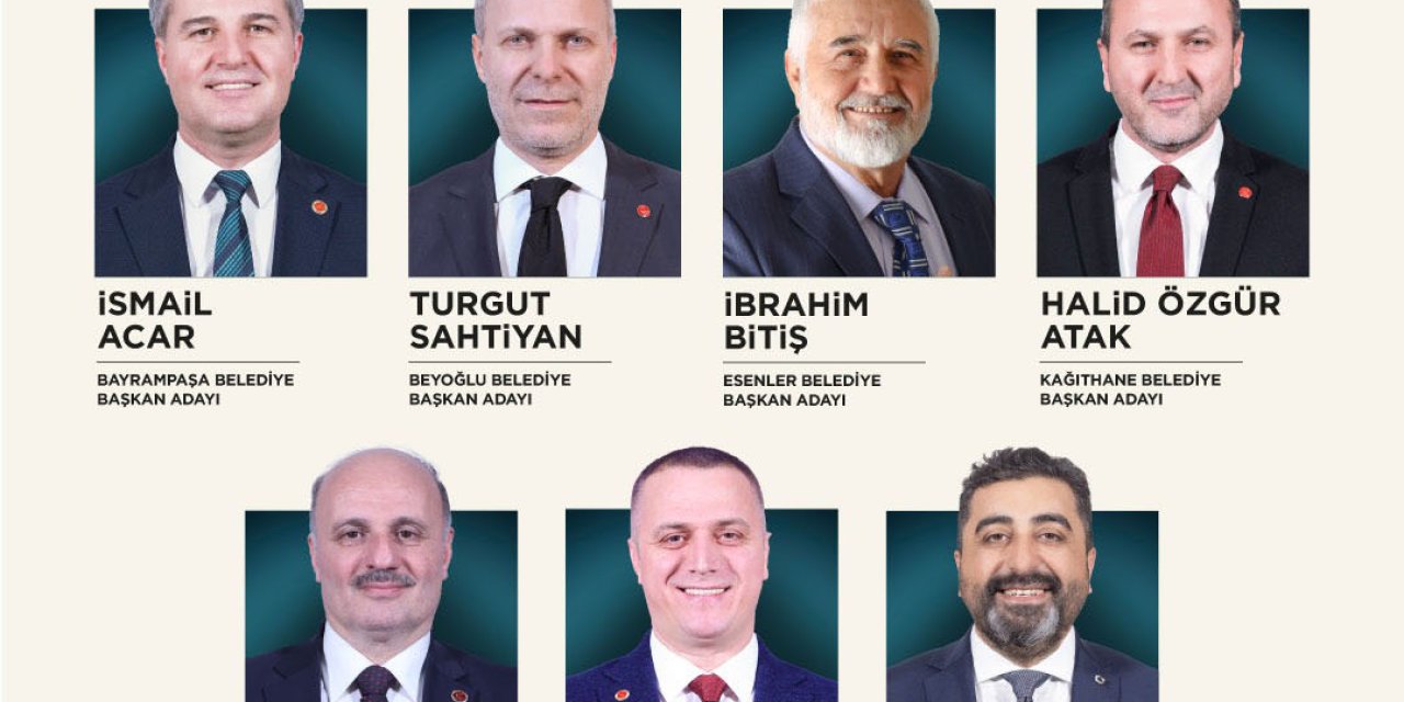 Saadet Partisi İstanbul’un İlçelerindeki Adaylarını Açıkladı