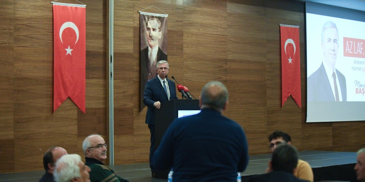 Mansur Yavaş: Eşit Bir Şekilde Hizmet Etmeye Çalışıyoruz