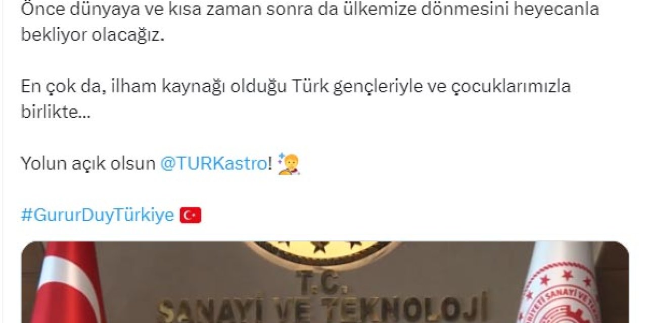 Alper Gezeravcı'nın Dünyaya Yolculuğu Başladı (2)