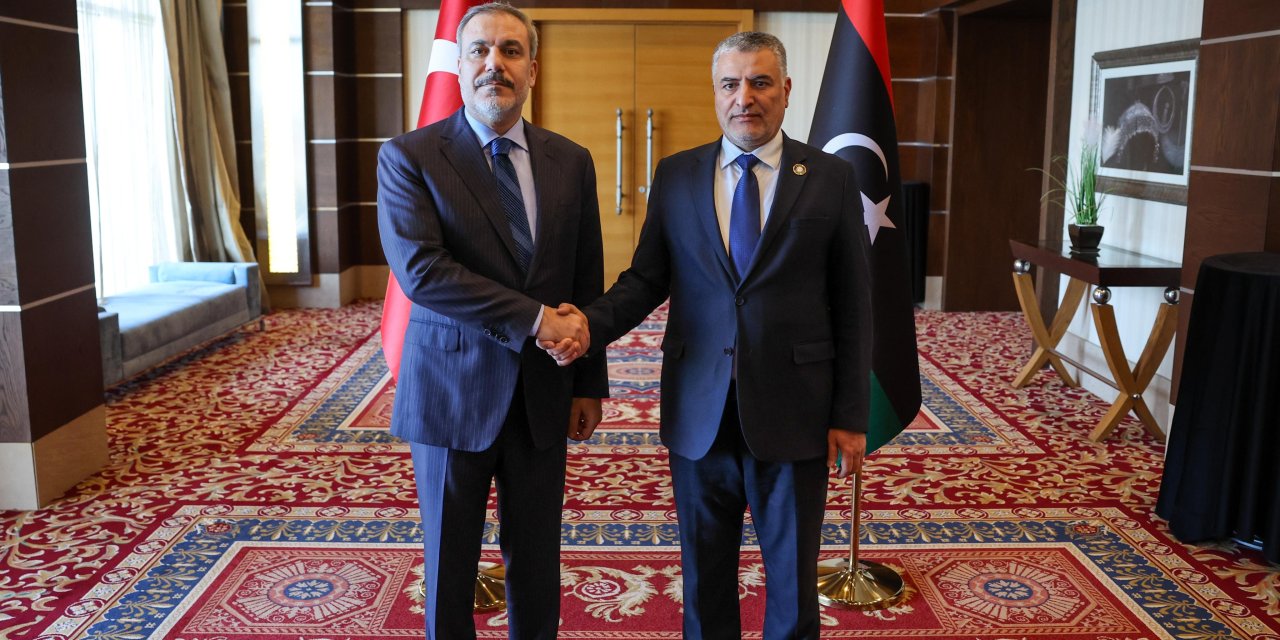 Bakan Fidan, Libya Yüksek Devlet Konseyi Başkanı Takala İle Bir Araya Geldi