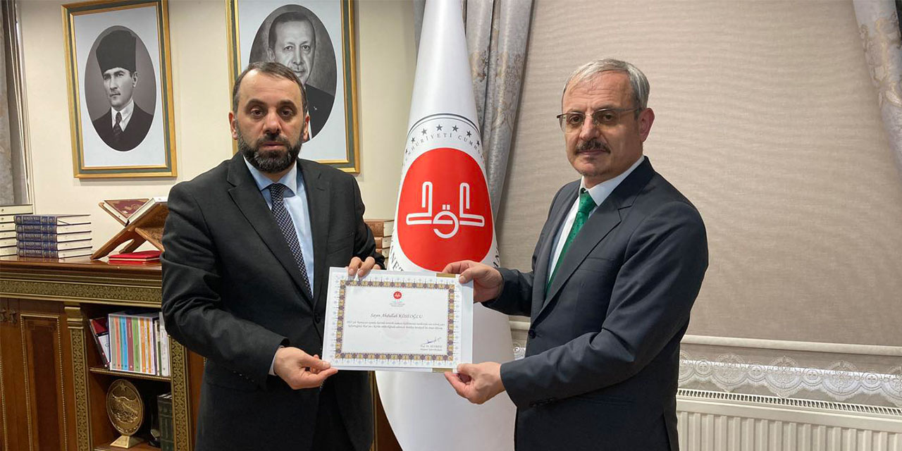 Rize Kur’an Eğitim Merkezi Müdürlüğüne Müftü Yardımcısı Köseoğlu atandı