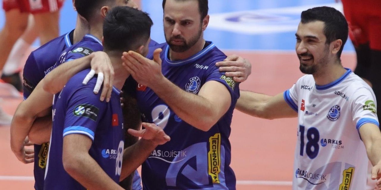 Arkas Spor, Cev Kupası’nda Yarı Finalde