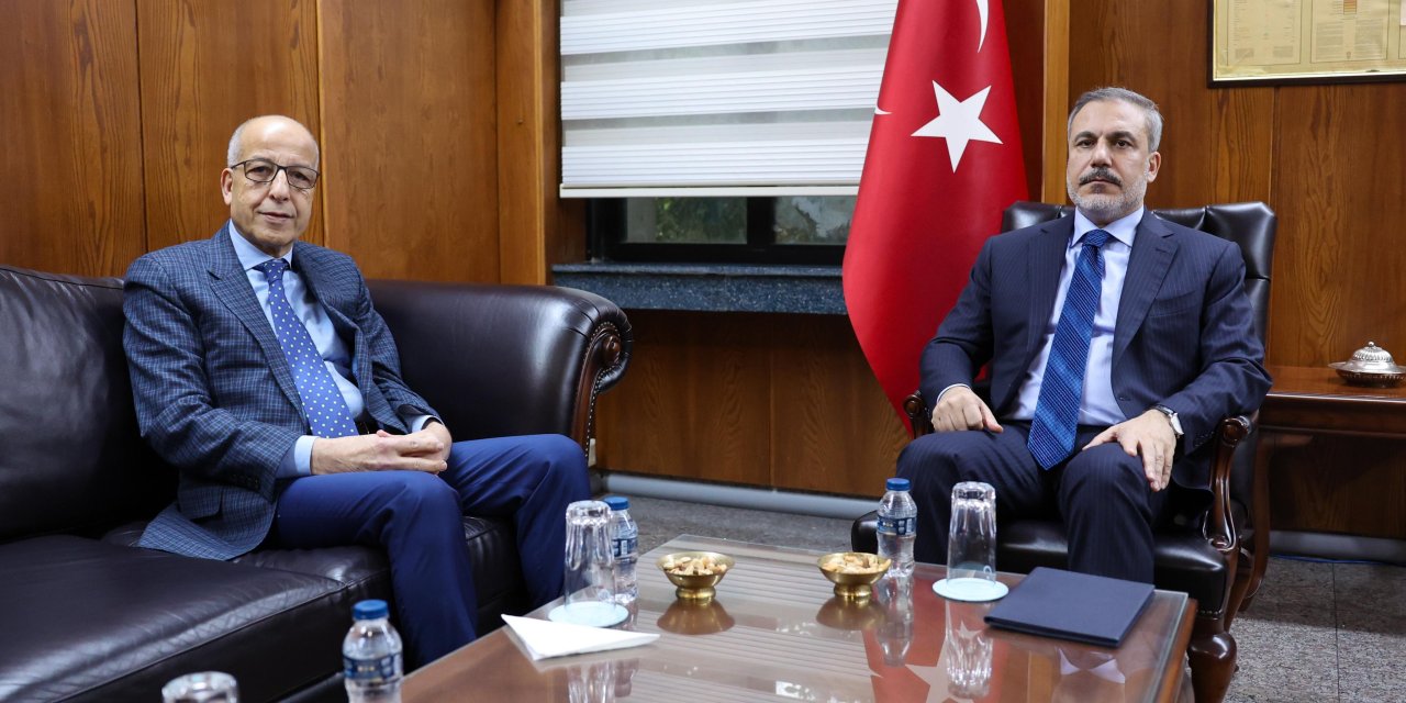 Bakan Fidan, Libya Yüksek Devlet Konseyi Başkanı Takala İle Bir Araya Geldi (4)