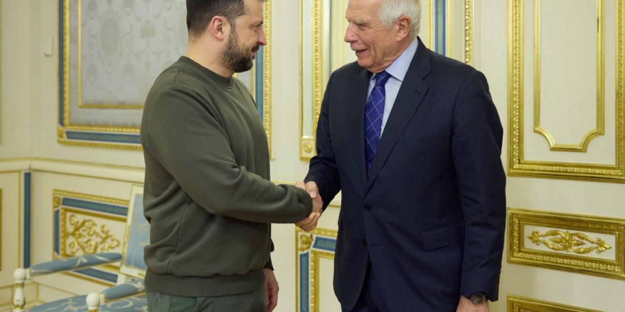 Borrell, Zelenski İle Kiev’de Bir Araya Geldi