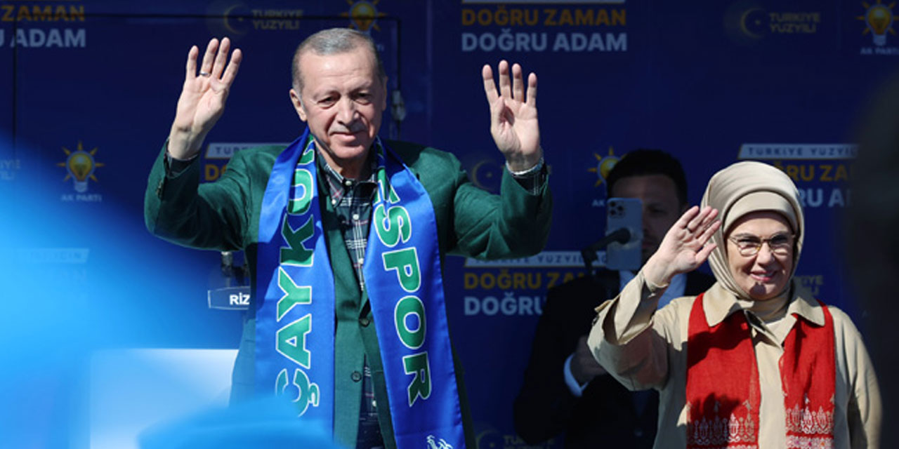 Cumhurbaşkanı Erdoğan'dan "Teşekkürler Rize" paylaşımı