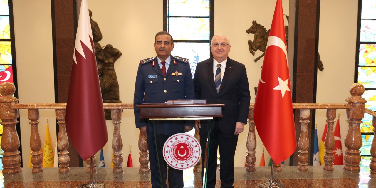 Bakan Güler, Katar Genelkurmay Başkanı Al-nabet İle Görüştü