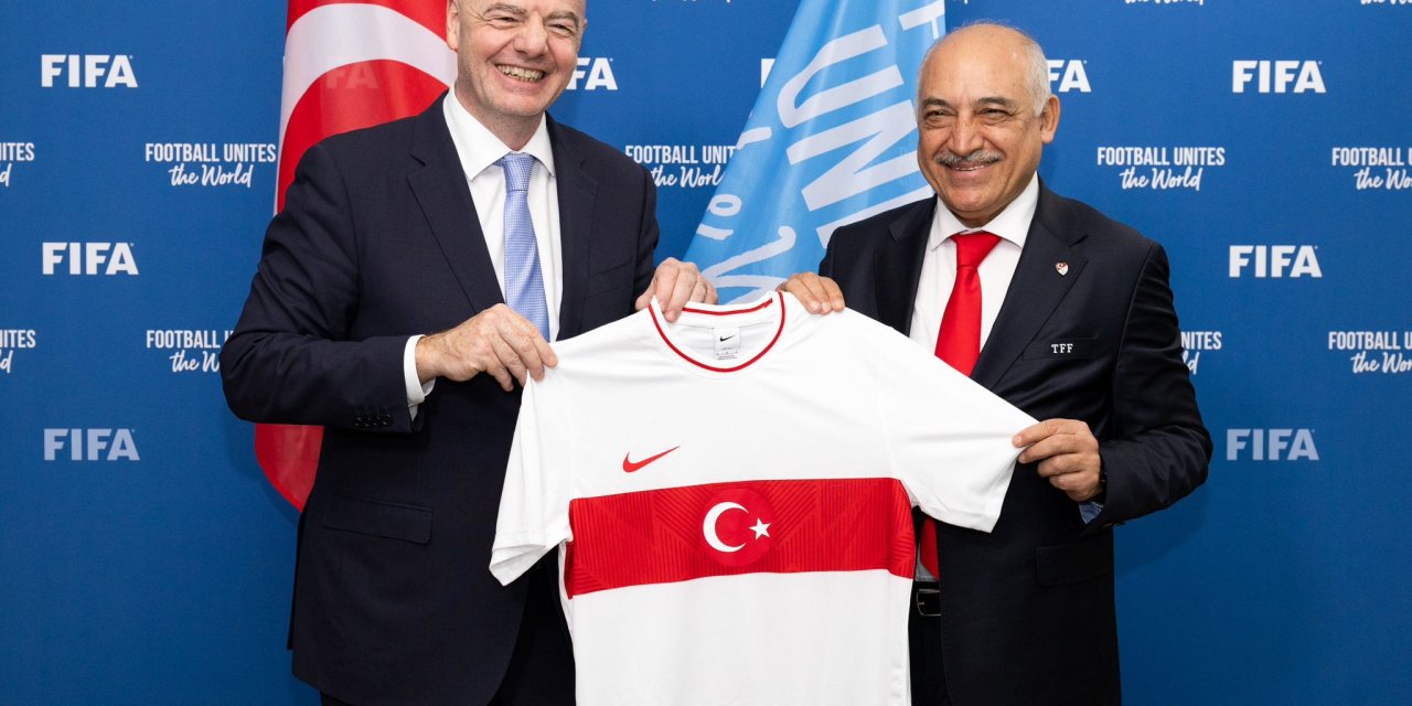 Tff Başkanı Büyükekşi'den Fıfa Başkanı Infantino'ya Ziyaret
