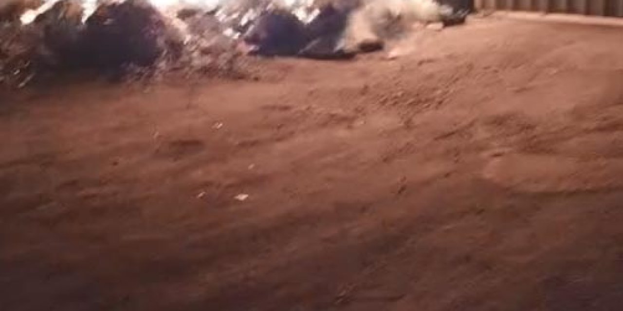 Bolu'da Sanayi Sitesindeki İş Yeri Yandı