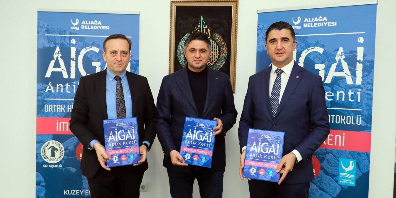 Aigai Kazılarına Destek İçin Protokol İmzaladılar