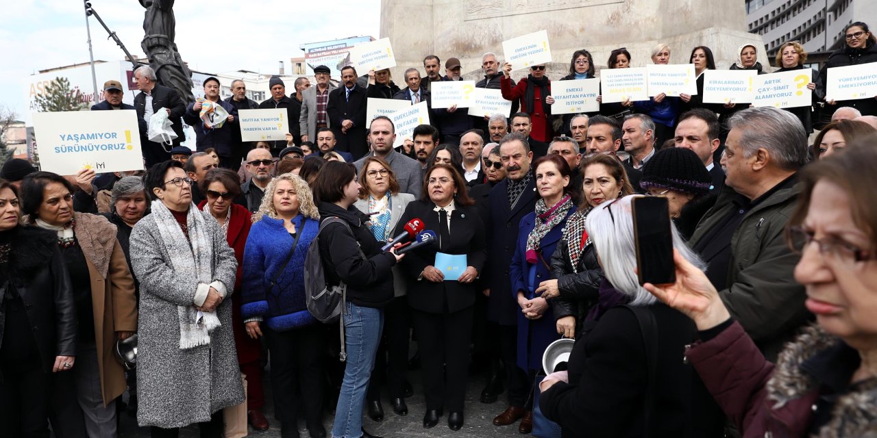 İyi Partili Yüksel: Emekliye Refah Payı Verilmeli