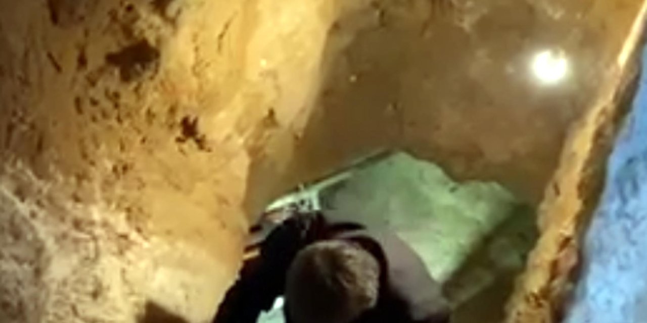 Evin Altına 40 Metrelik Kuyu Açıp, Asansör Sistemi Kurarak Define Aradılar