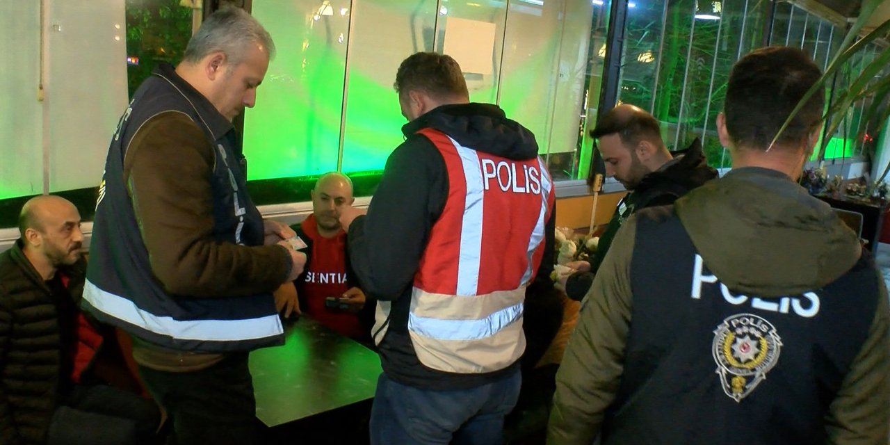 Kartal'da Polisten 'şok' Denetim