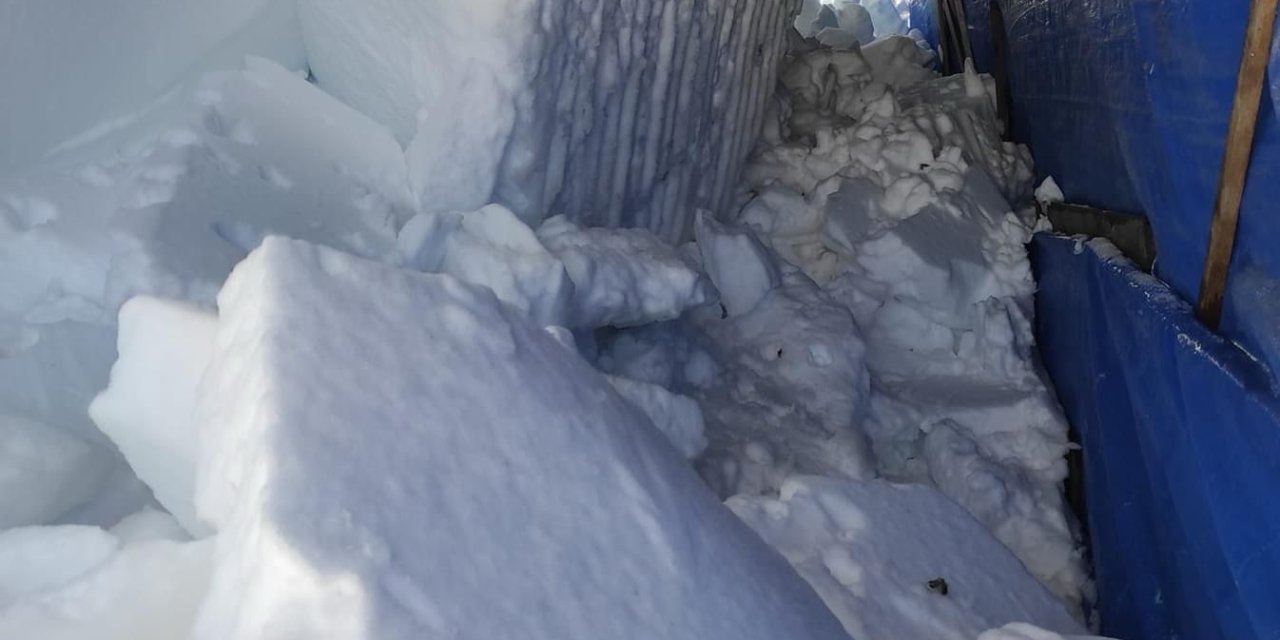 'Sakin Şehir' Şavşat'ta 'Kar' Rekoru