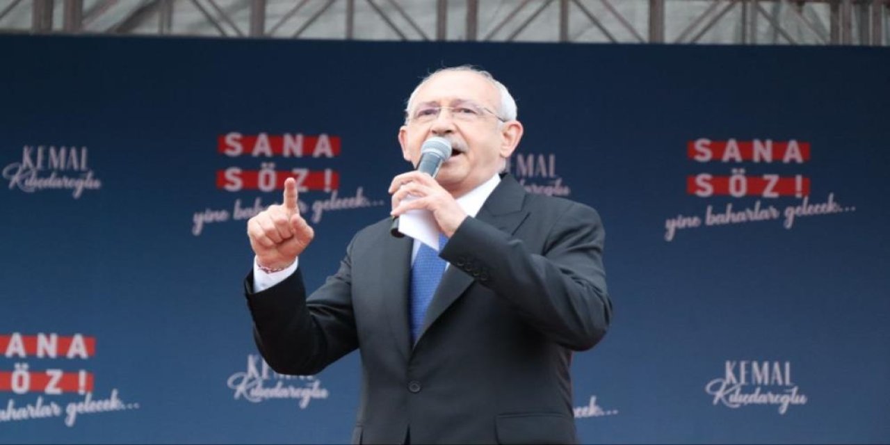 Cumhurbaşkanı adayı Kılıçdaroğlu, Denizli'de konuştu