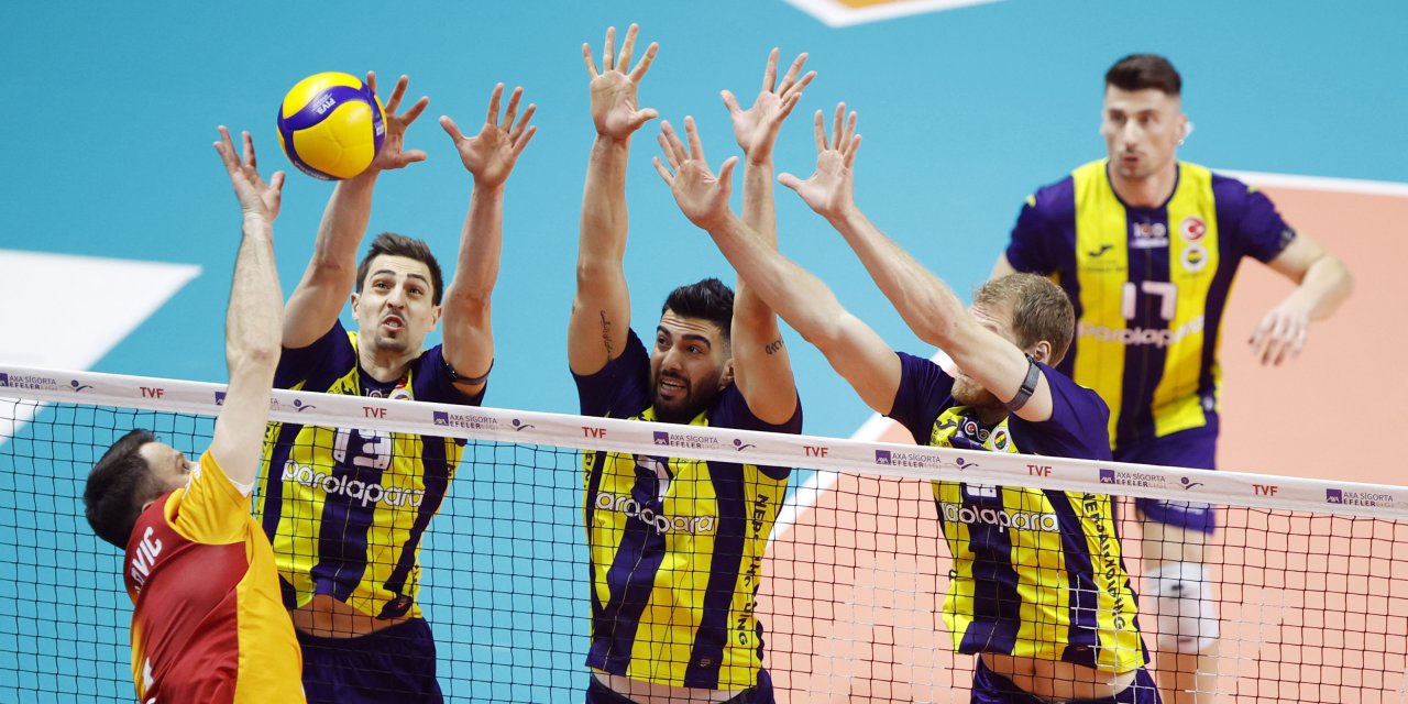 Fenerbahçe Parolapara - Galatasaray Hdı Sigorta: 3-2