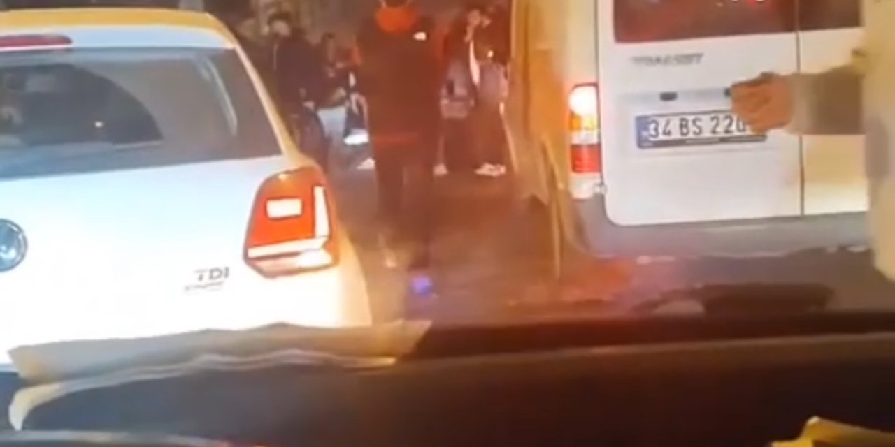 Pendik'te Asker Eğlencesi Sırasında Yolu Kapatan Sürücü Yakalandı