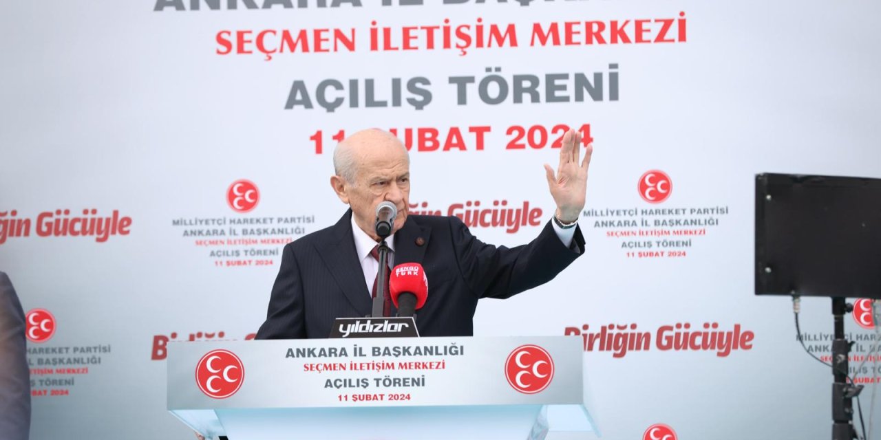 Bahçeli: Bugünkü Chp Yönetimi, Pkk'nın Eline Geçmiştir