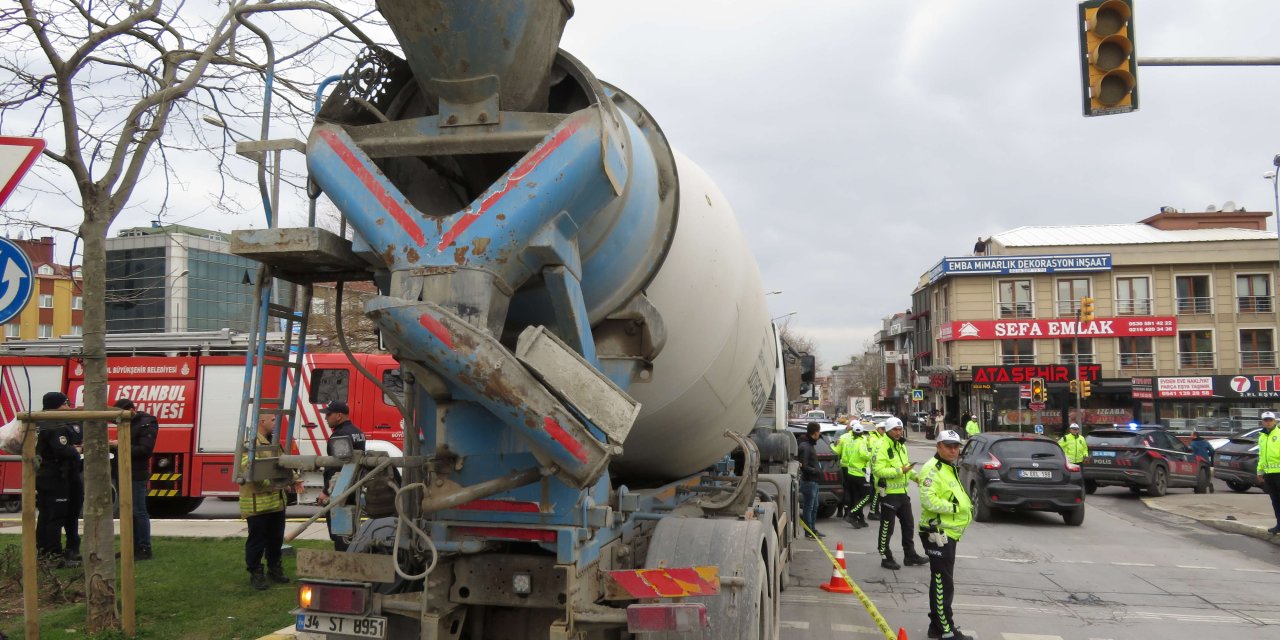 Ataşehir'de Beton Mikseri Hamile Kadını Ezdi