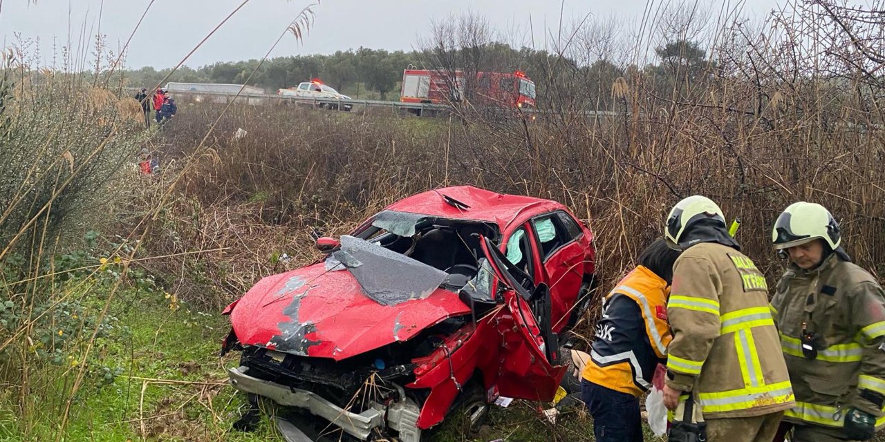 Takla Atan Otomobilin Sürücüsü Öldü