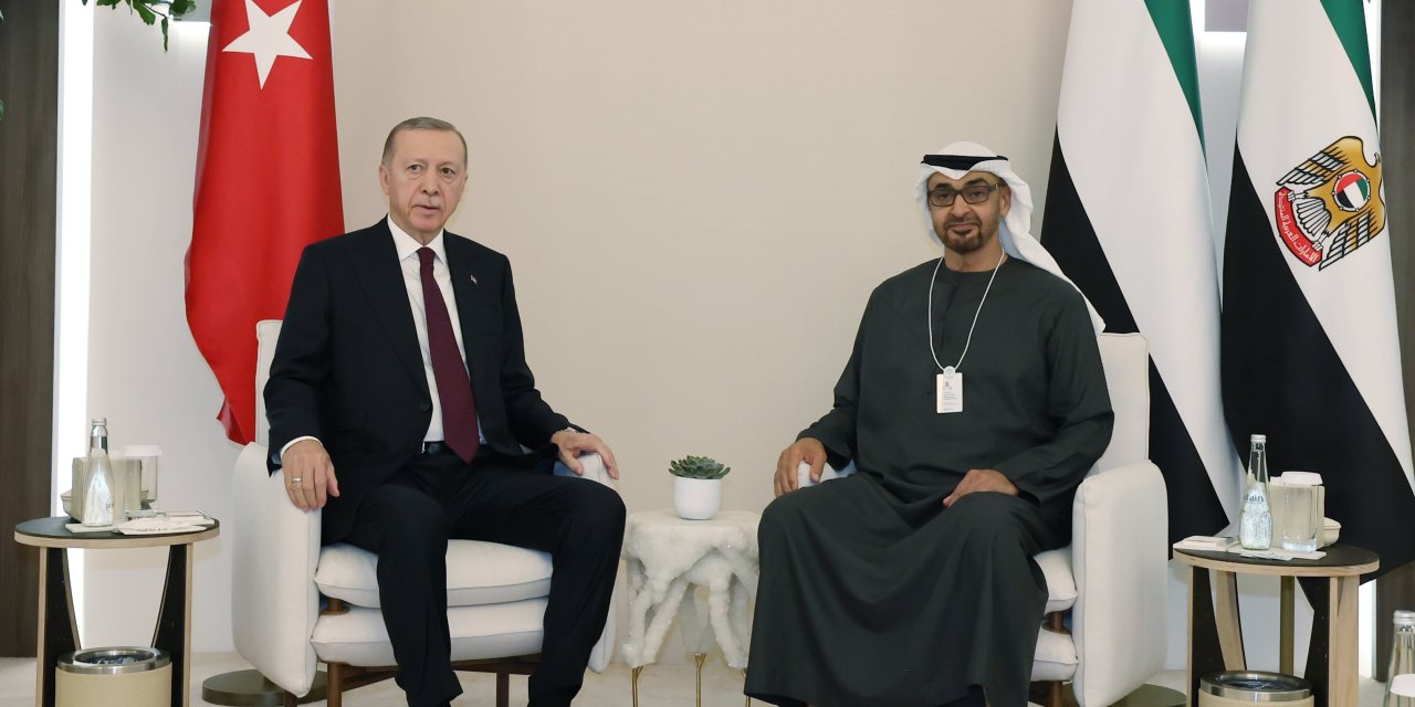 Erdoğan, Bae Devlet Başkanı El Nahyan İle Bir Araya Geldi