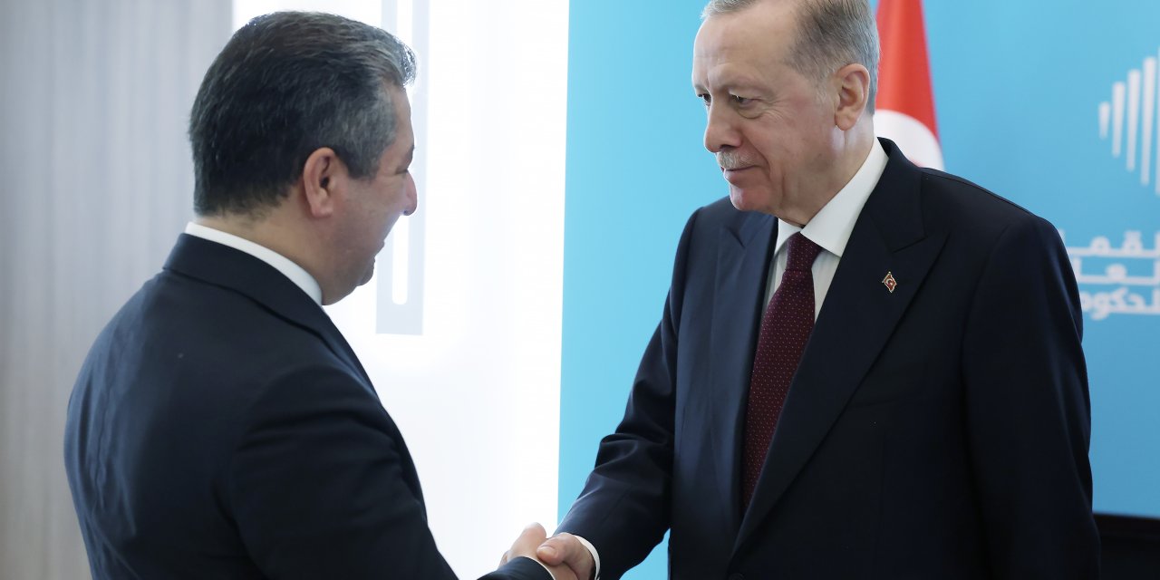 Cumhurbaşkanı Erdoğan, Ikby Başbakanı Barzani İle Görüştü