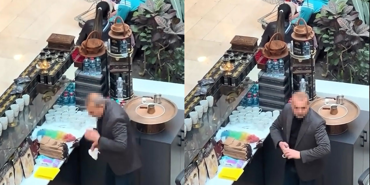 Fincanları tükürerek temizleyen kahveci serbest bırakıldı
