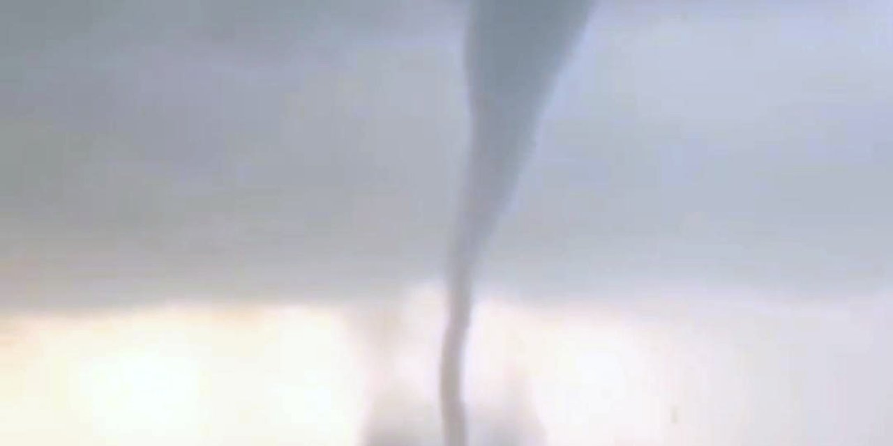 Mersin'de, Denizde Hortum Çıktı