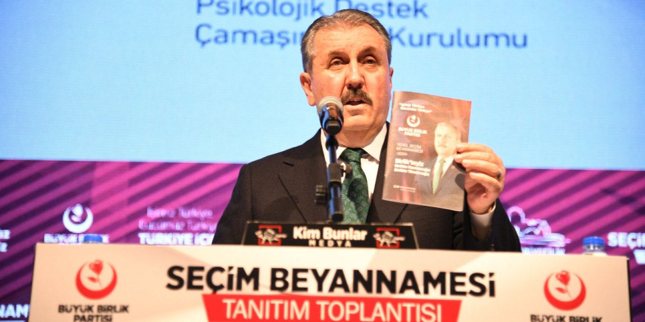 Bbp, Seçim Beyannamesini Açıkladı