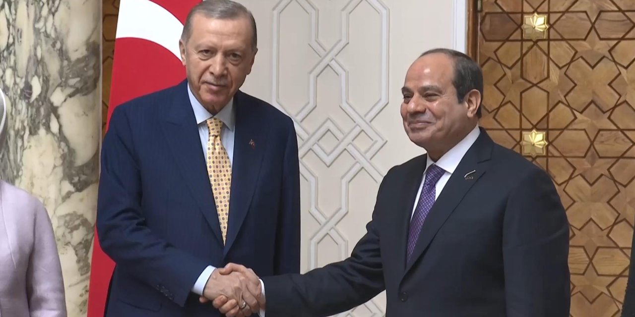Cumhurbaşkanı Erdoğan, Mısır Devlet Başkanı Sisi İle Görüştü