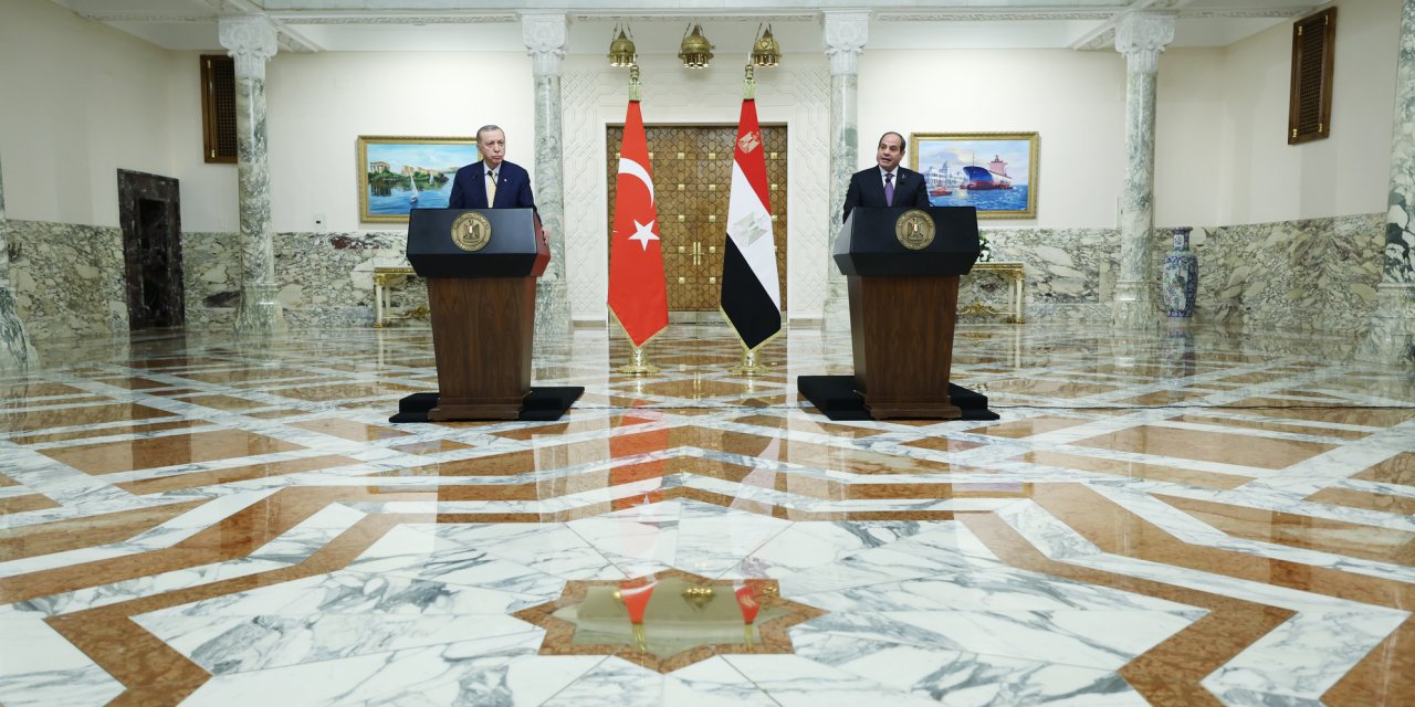 Erdoğan: Türkiye-mısır İlişkilerini Hak Ettiği Seviyeye Çıkarma Gayretindeyiz - Ek Fotoğraflar