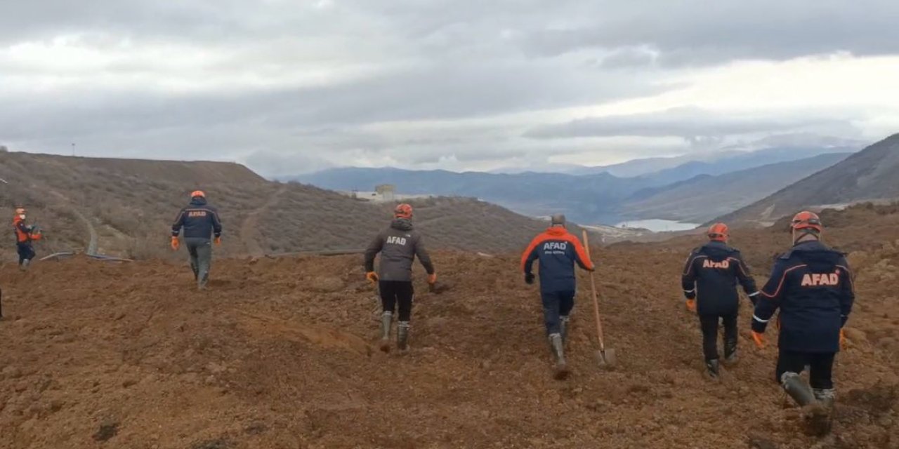 Erzincan'daki Maden Faciası; İşçiler Sondalama Yöntemiyle Aranıyor (7)