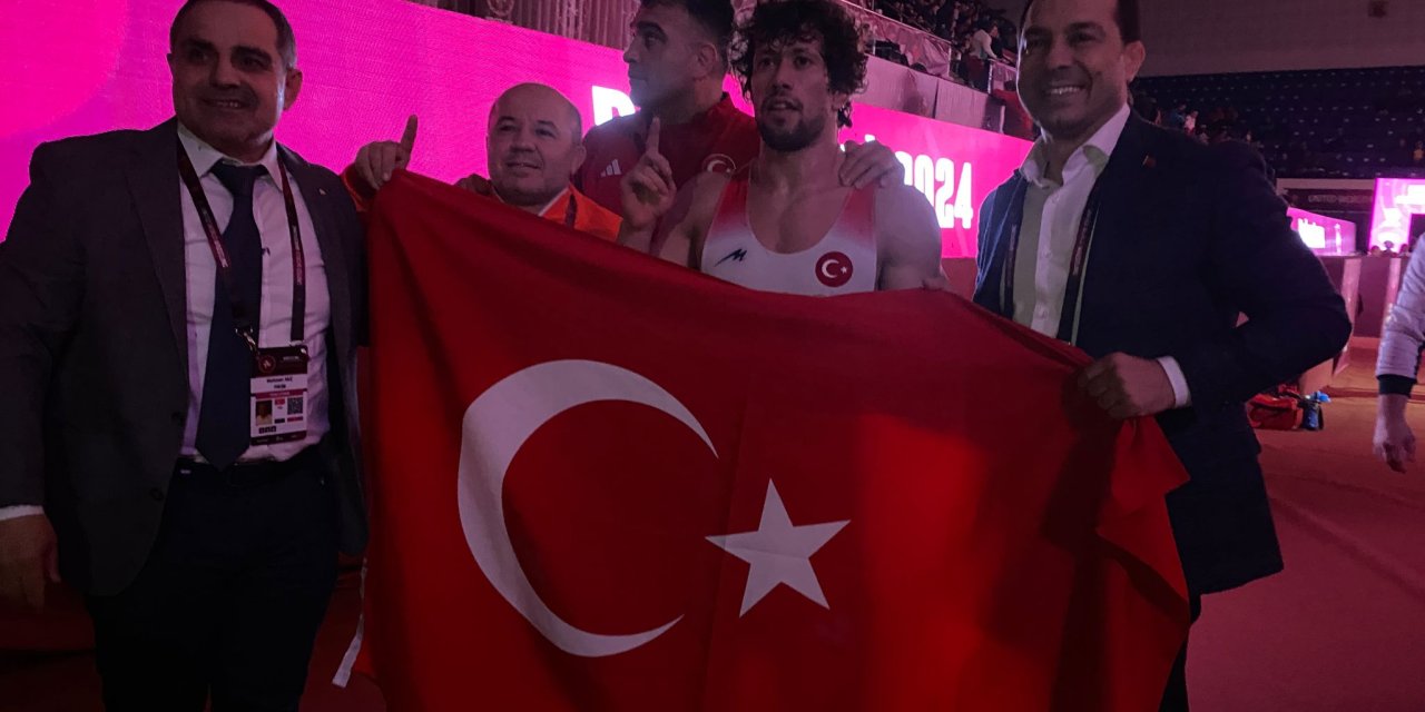 Avrupa Güreş Şampiyonası'nda Milli Sporcu Selçuk Can'dan Altın Madalya