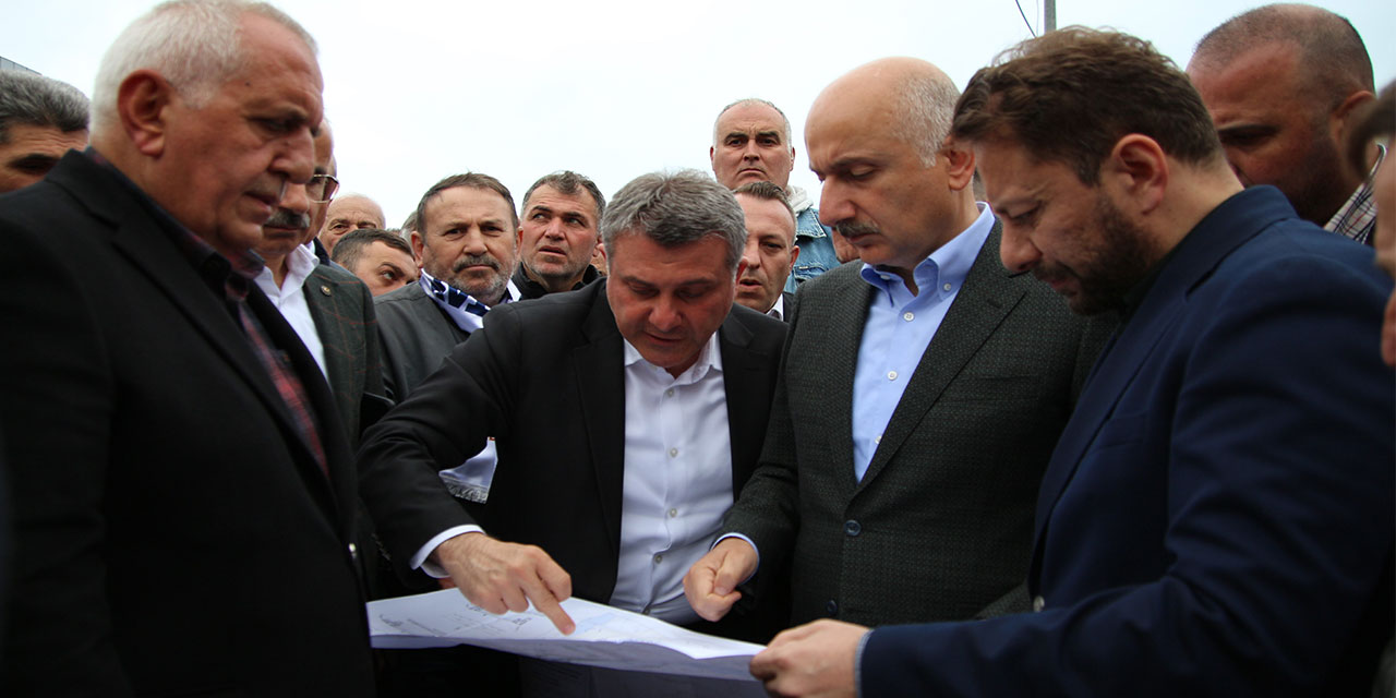 Bakan Karaismailoğlu: Yarından itibaren bütün makineler Derepazarı Kendirli yolunda çalışacak